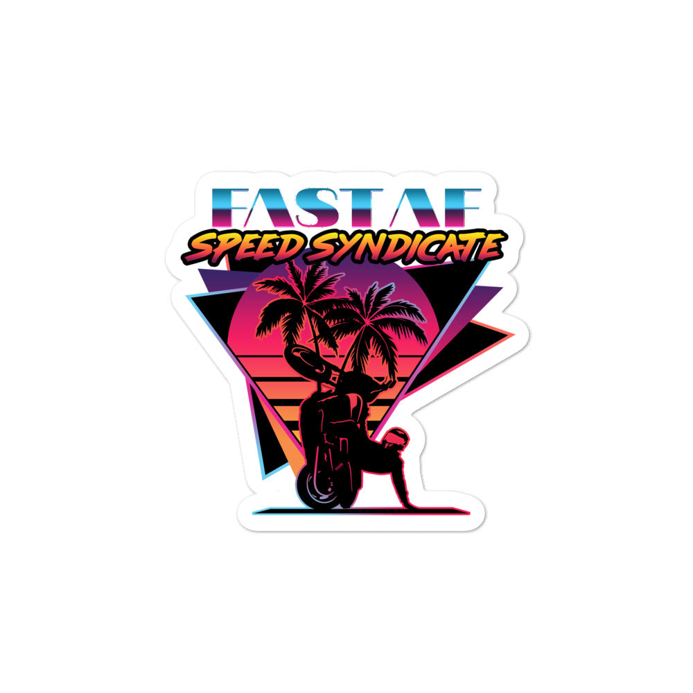 The Fast AF x VICE Sticker