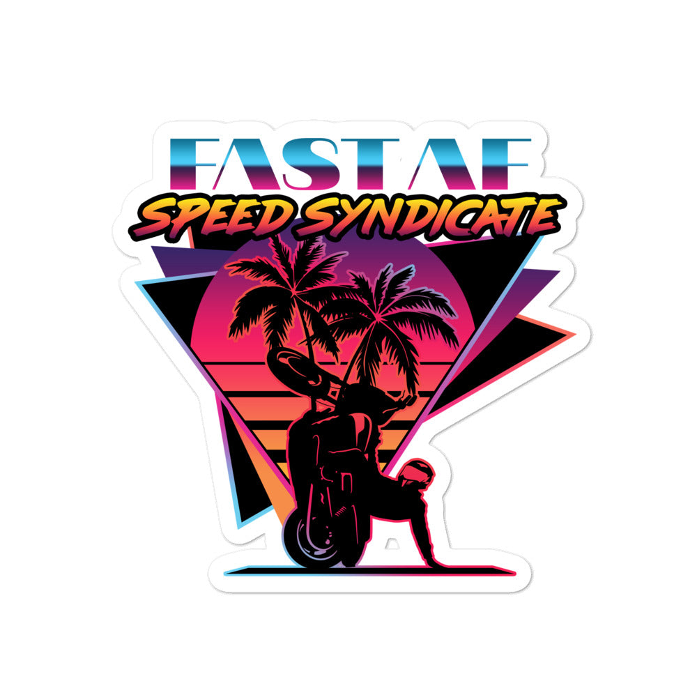 The Fast AF x VICE Sticker