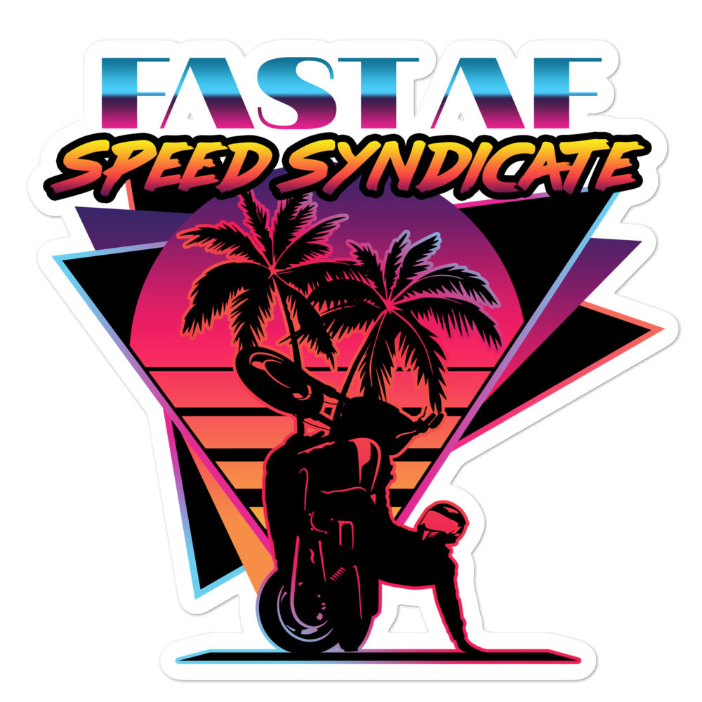 The Fast AF x VICE Sticker – Fast AF Speed Syndicate