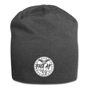 Slick Badge of Honor Beanie - charcoal gray