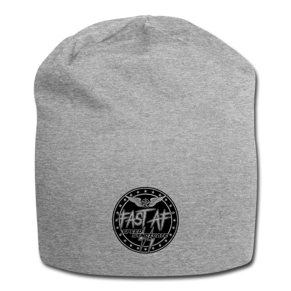 Slick Badge of Honor Beanie - heather gray