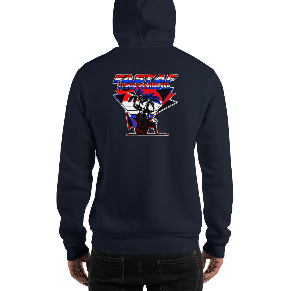 The FAST AF x PATRIOT Hoodie Fast AF Speed Syndicate